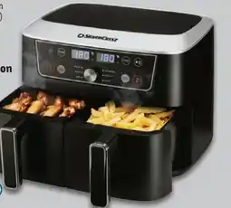 Lidl SilverCrest Doppelzonen-Heißluftfritteuse SHFD 2600 B2 Angebot