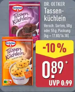 Aldi Nord DR. OETKER Tasseküchlein Angebot