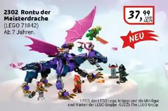 Idee+Spiel LEGO NINJAGO 2302 Rontu der Meisterdrache (LEGO 71842) Angebot