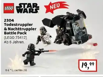 Idee+Spiel LEGO STAR WARS 2304 Todestruppler & Nachttruppler Battle Pack (LEGO 75412) Angebot