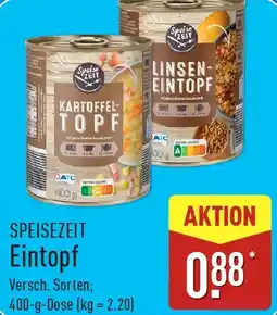 Aldi Nord SPEISEZEIT Eintopf Angebot