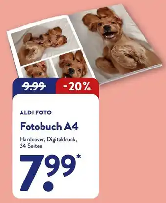Aldi Nord ALDI FOTO Fotobuch A4 Angebot