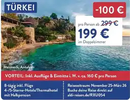 Aldi Nord TÜRKEI Mermerli, Antalya Angebot