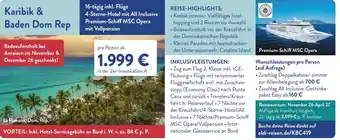 Aldi Nord Karibik & Baden Dom Rep 16-tägig inkl. Flüge Angebot