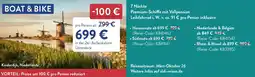 Aldi Nord BOAT & BIKE 7 Nächte Angebot