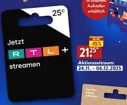 Aldi Nord Jetzt RTL streamen Angebot