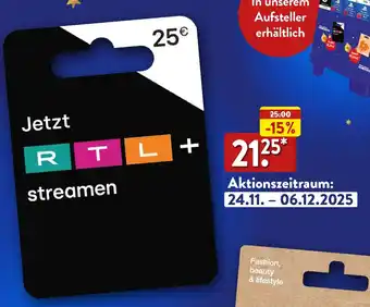 Aldi Nord Jetzt RTL streamen Angebot
