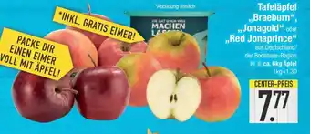 E-Center Tafeläpfel ,,Braeburn", ,,Jonagold" oder ,,Red Jonaprince" Angebot