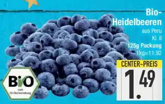 E-Center Bio- Heidelbeeren Angebot
