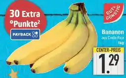 E-Center GUT&GUNSTIG Bananen Angebot