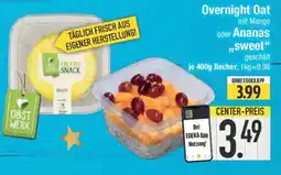 E-Center Overnight Oat oder Ananas ,,Sweet" Angebot
