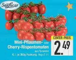 E-Center SanLucar Mini-Pflaumen- oder Cherry-Rispentomaten Angebot