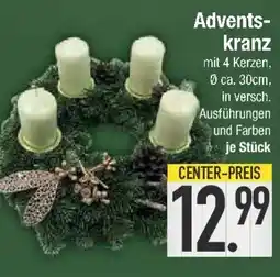 E-Center Adventskranz Angebot