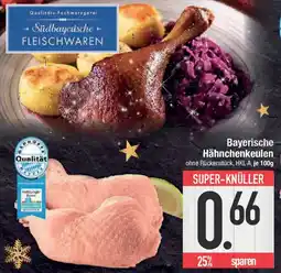 E-Center Bayerische Hähnchenkeulen Angebot