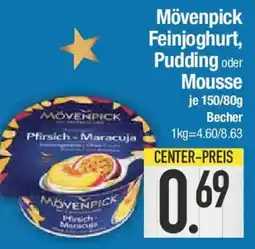 E-Center Mövenpick Feinjoghurt, Pudding oder Mousse Angebot