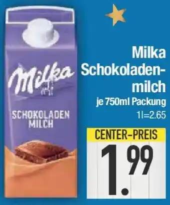 E-Center Milka Schokoladenmilch Angebot