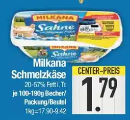 E-Center Milkana Schmelzkäse Angebot