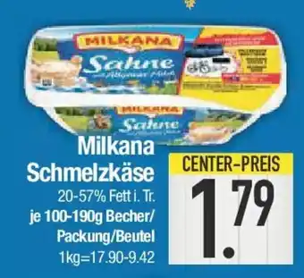 E-Center Milkana Schmelzkäse Angebot