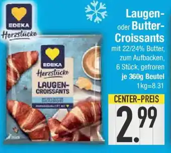 E-Center Laugen- oder Butter Croissants Angebot
