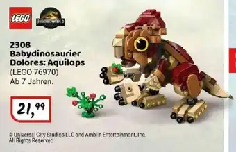 Idee+Spiel LEGO 2308 Babydinosaurier Dolores: Aquilops (LEGO 76970) Angebot