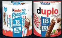 E-Center duplo oder kinder Riegel Angebot