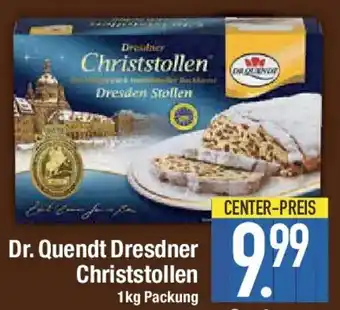 E-Center Dr. Quendt Dresdner Christstollen Angebot