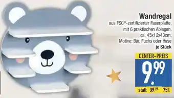 E-Center Wandregal Angebot