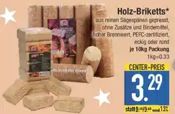E-Center Holz Briketts Angebot