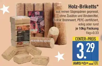 E-Center Holz Briketts Angebot