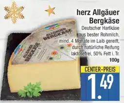 E-Center herz Allgäuer Bergkäse Angebot