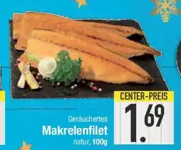 E-Center Geräuchertes Makrelenfilet Angebot