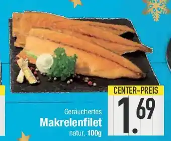 E-Center Geräuchertes Makrelenfilet Angebot