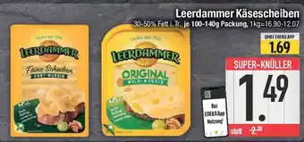 E-Center Leerdammer Käsescheiben Angebot