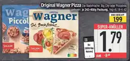 E-Center Original Wagner Pizza Angebot