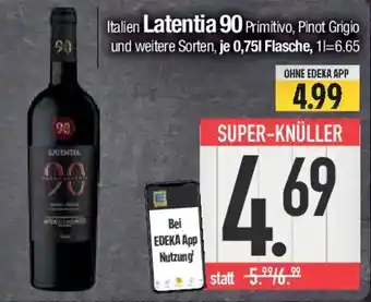 E-Center Italien Latentia 90 Angebot