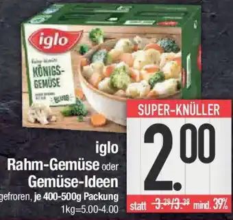 E-Center iglo Rahm-Gemüse oder Gemüse-Ideen Angebot