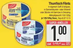 E-Center GUT&GUNSTIG Thunfisch Filets Angebot