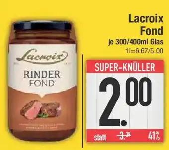 E-Center Lacroix Fond Angebot