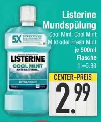 E-Center Listerine Mundspülung Angebot
