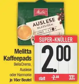 E-Center Melitta Kaffeepads Angebot