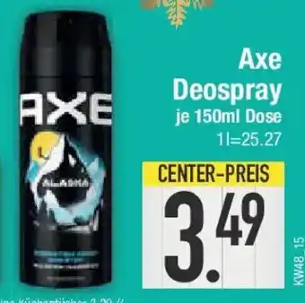 E-Center Axe Deospray Angebot