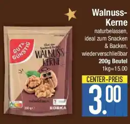 E-Center GUT&GUNSTIG WalnussKerne Angebot