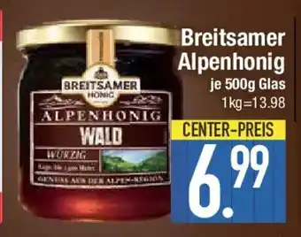E-Center Breitsamer Alpenhonig Angebot