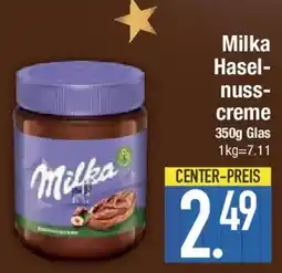 E-Center Milka nusscreme Angebot