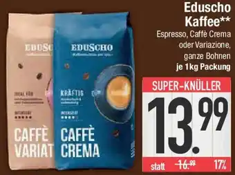 E-Center Eduscho Kaffee Angebot