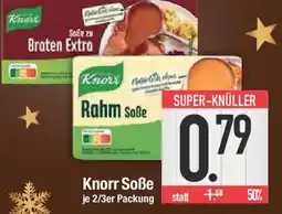 E-Center Knorr Soße Angebot