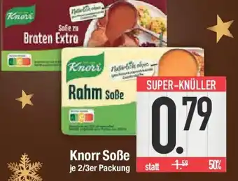 E-Center Knorr Soße Angebot