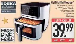 E-Center EDEKA zuhause Heißluftfritteuse Angebot