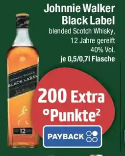 E-Center Johnnie Walker Black Label Angebot