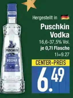 E-Center Puschkin Vodka Angebot